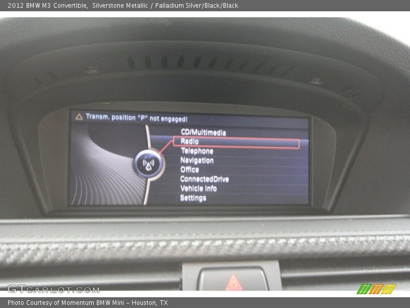 Silverstone Metallic / Palladium Silver/Black/Black 2012 BMW M3 Convertible
