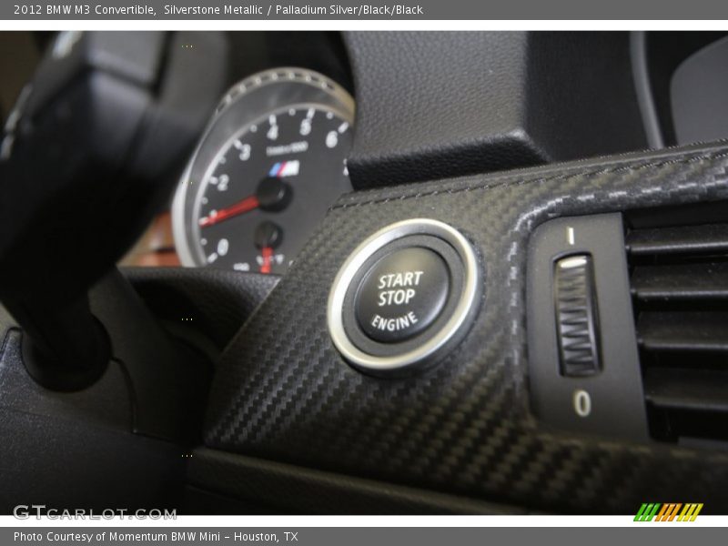 Silverstone Metallic / Palladium Silver/Black/Black 2012 BMW M3 Convertible