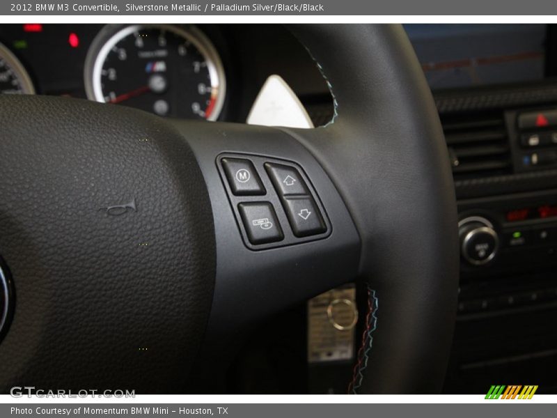 Silverstone Metallic / Palladium Silver/Black/Black 2012 BMW M3 Convertible