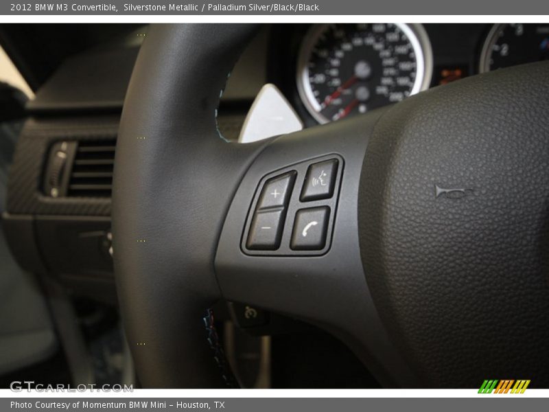 Silverstone Metallic / Palladium Silver/Black/Black 2012 BMW M3 Convertible