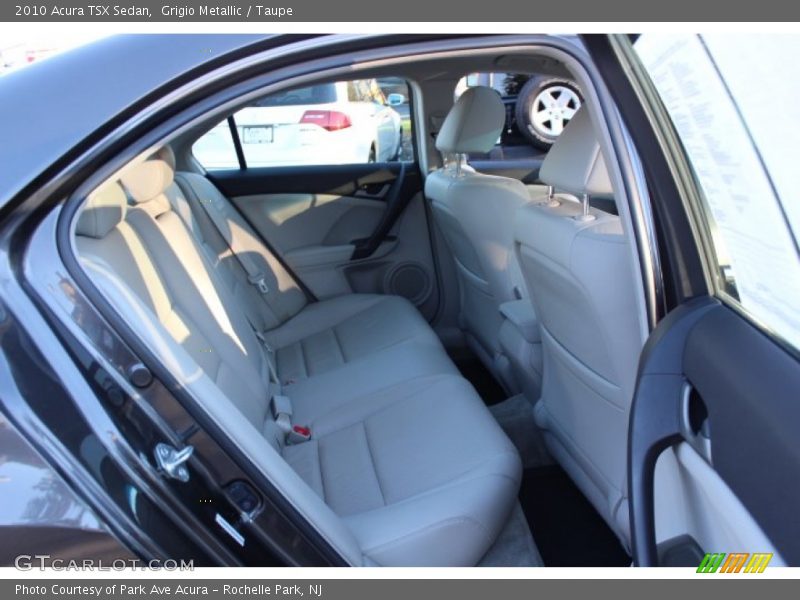 Grigio Metallic / Taupe 2010 Acura TSX Sedan