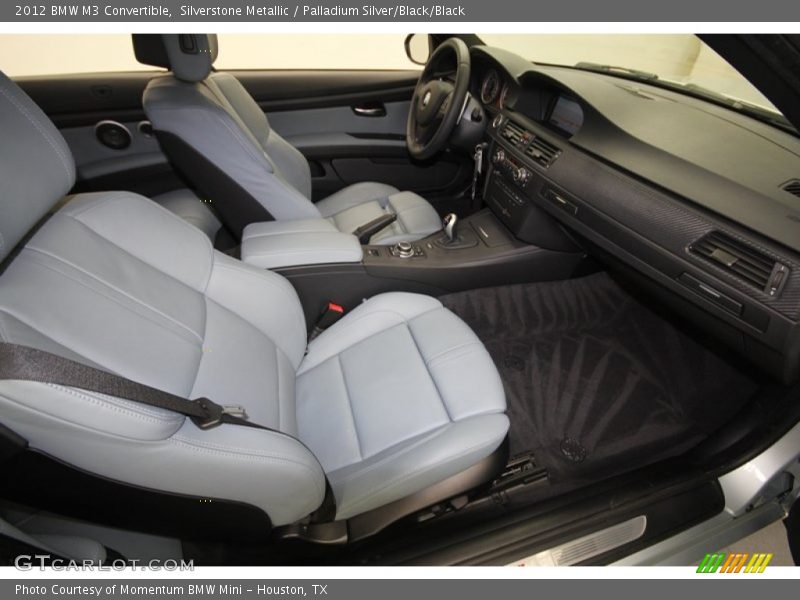 Silverstone Metallic / Palladium Silver/Black/Black 2012 BMW M3 Convertible