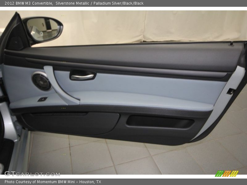 Silverstone Metallic / Palladium Silver/Black/Black 2012 BMW M3 Convertible