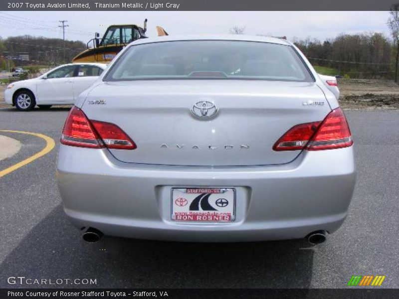 Titanium Metallic / Light Gray 2007 Toyota Avalon Limited
