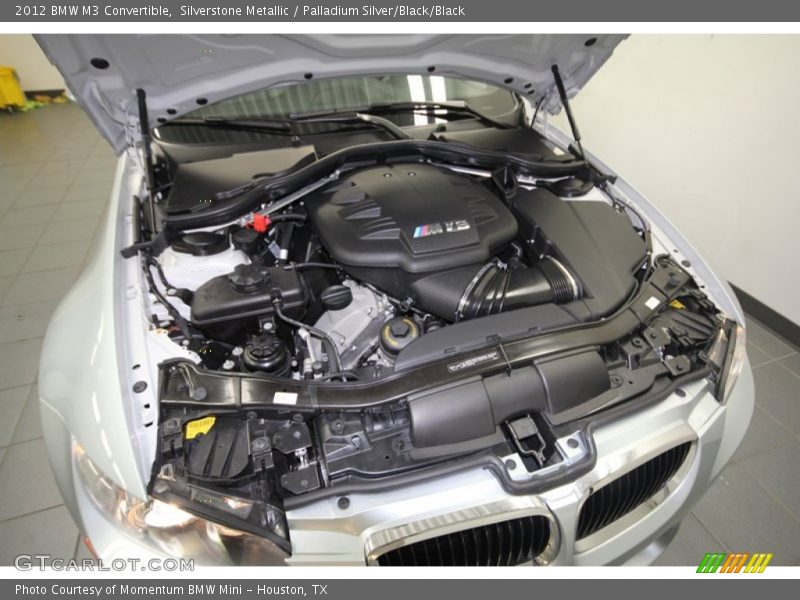  2012 M3 Convertible Engine - 4.0 Liter DOHC 32-Valve VVT V8