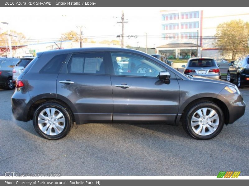 Grigio Metallic / Ebony 2010 Acura RDX SH-AWD