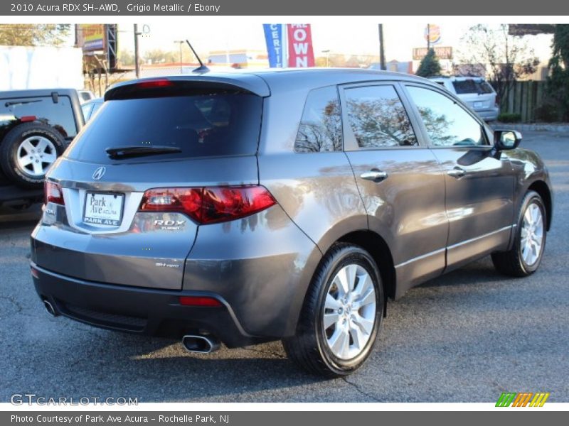 Grigio Metallic / Ebony 2010 Acura RDX SH-AWD