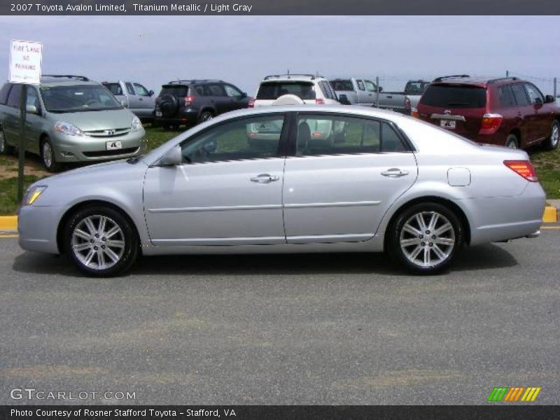 Titanium Metallic / Light Gray 2007 Toyota Avalon Limited