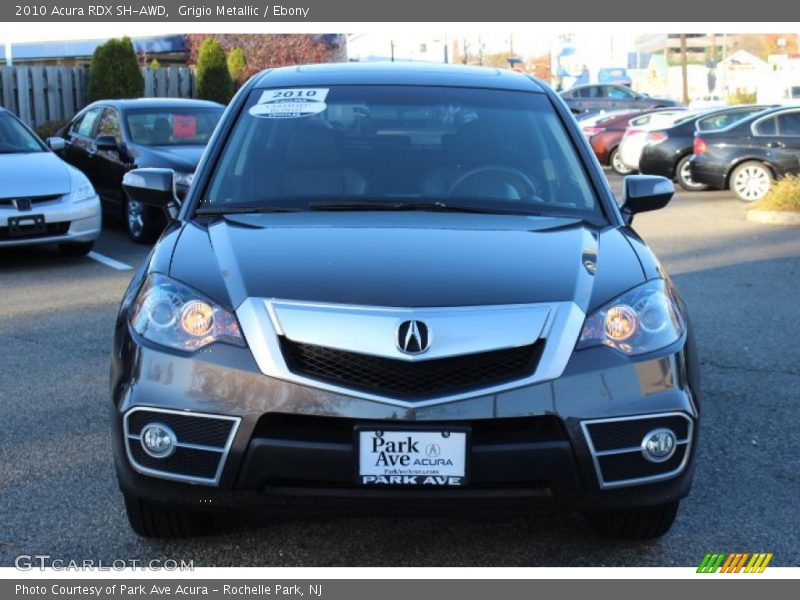 Grigio Metallic / Ebony 2010 Acura RDX SH-AWD