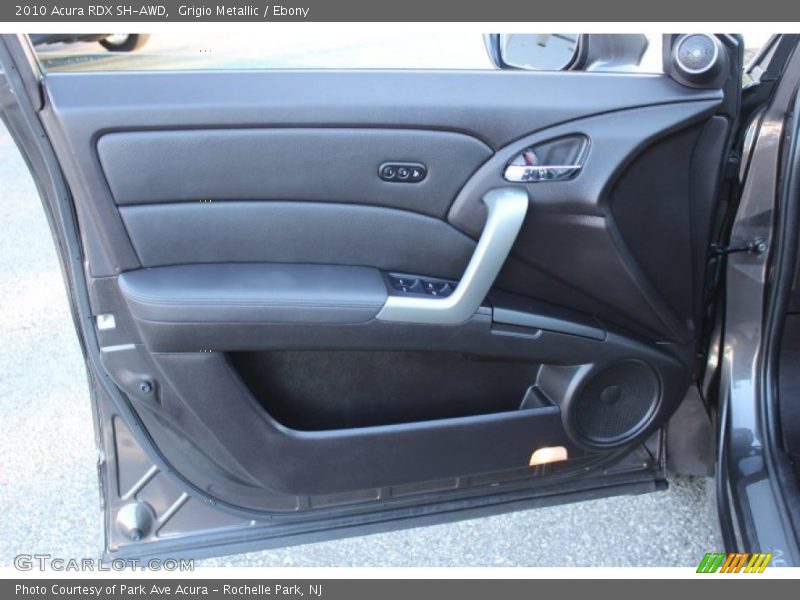 Grigio Metallic / Ebony 2010 Acura RDX SH-AWD