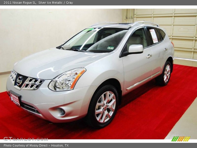Silver Ice Metallic / Gray 2011 Nissan Rogue SL