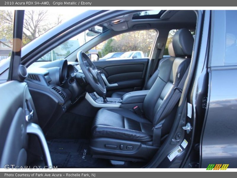 Grigio Metallic / Ebony 2010 Acura RDX SH-AWD
