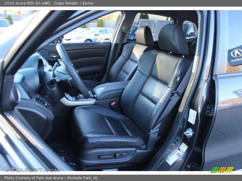 Grigio Metallic / Ebony 2010 Acura RDX SH-AWD