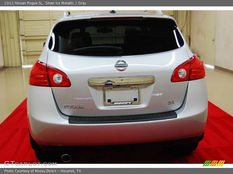 Silver Ice Metallic / Gray 2011 Nissan Rogue SL