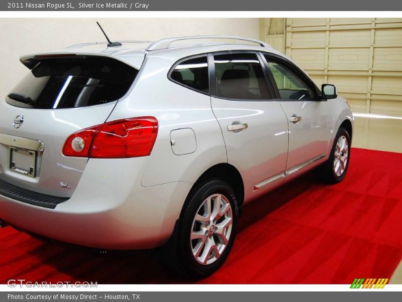 Silver Ice Metallic / Gray 2011 Nissan Rogue SL