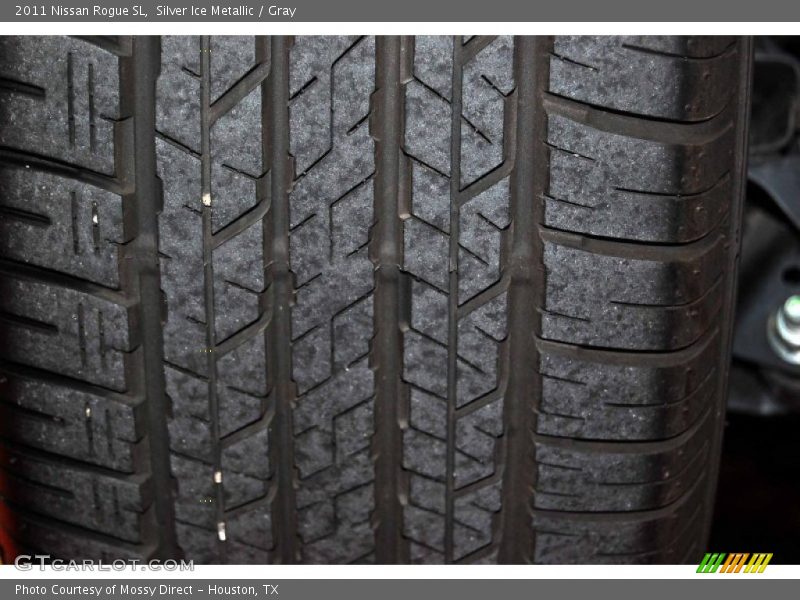 Silver Ice Metallic / Gray 2011 Nissan Rogue SL
