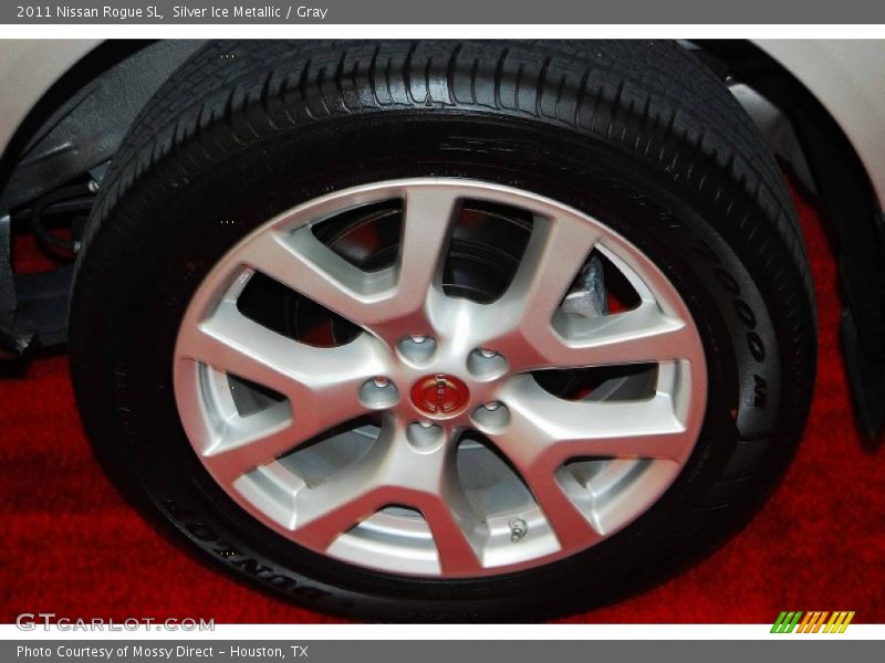 Silver Ice Metallic / Gray 2011 Nissan Rogue SL