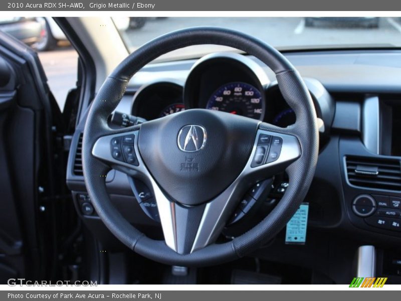 Grigio Metallic / Ebony 2010 Acura RDX SH-AWD