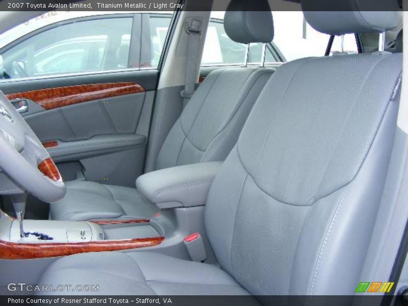 Titanium Metallic / Light Gray 2007 Toyota Avalon Limited