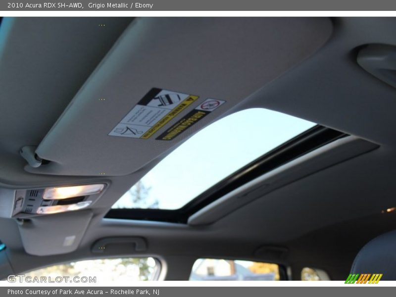 Grigio Metallic / Ebony 2010 Acura RDX SH-AWD