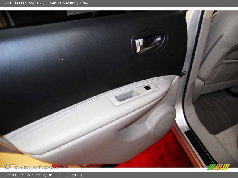 Silver Ice Metallic / Gray 2011 Nissan Rogue SL