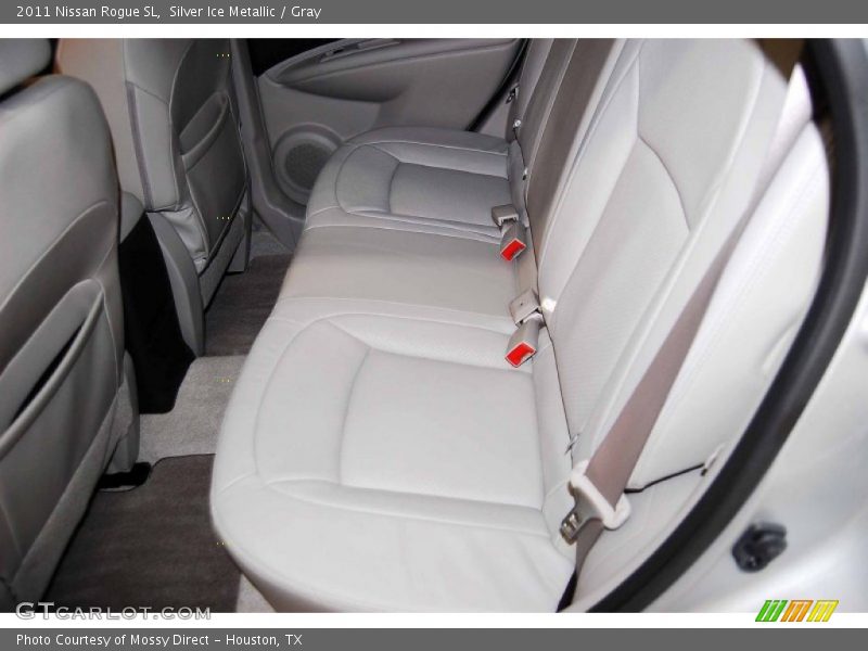 Silver Ice Metallic / Gray 2011 Nissan Rogue SL
