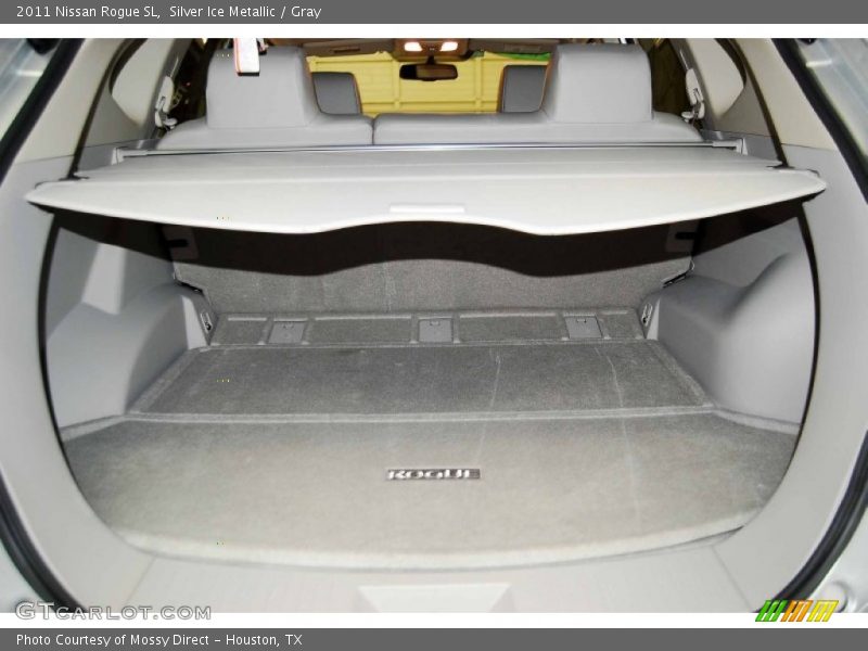Silver Ice Metallic / Gray 2011 Nissan Rogue SL