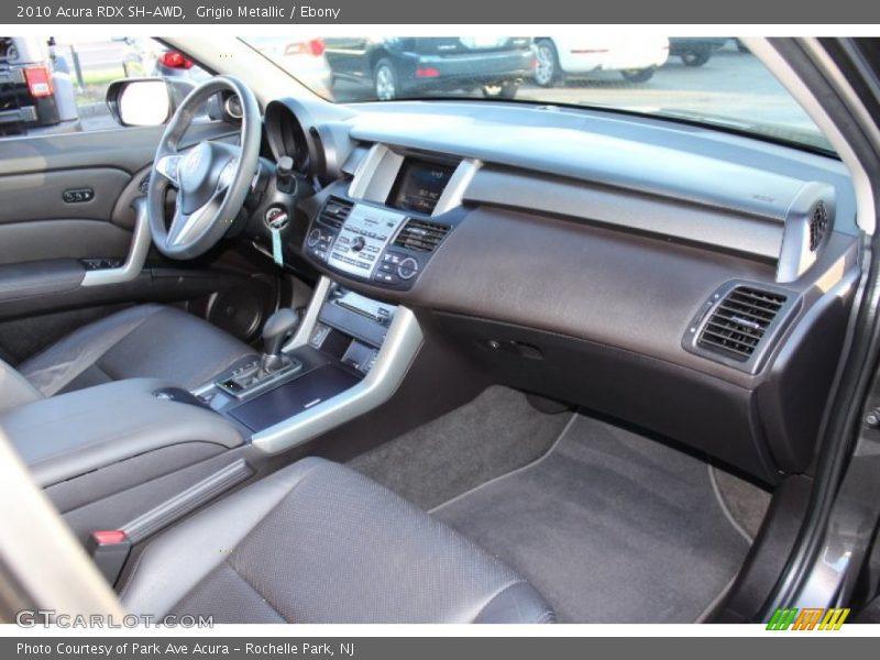 Grigio Metallic / Ebony 2010 Acura RDX SH-AWD