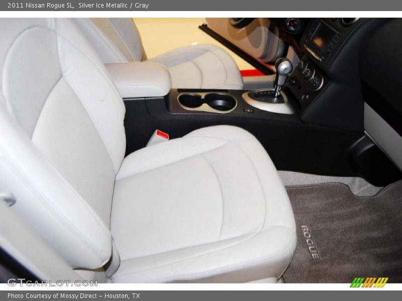 Silver Ice Metallic / Gray 2011 Nissan Rogue SL
