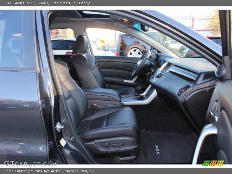 Grigio Metallic / Ebony 2010 Acura RDX SH-AWD