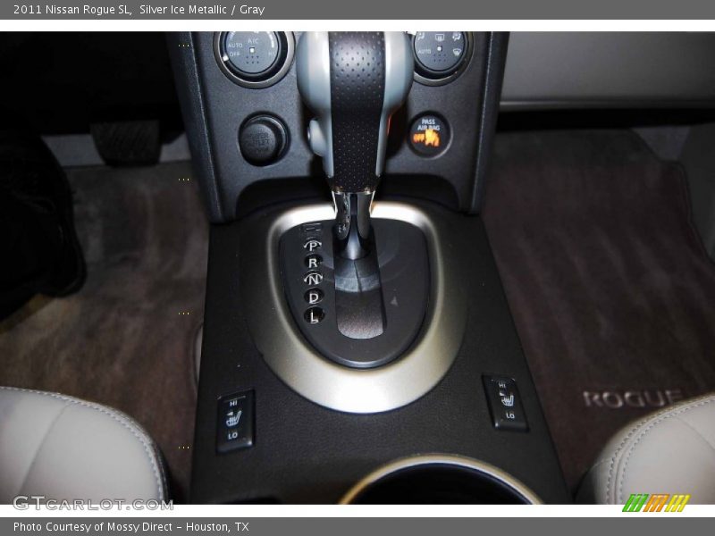 Silver Ice Metallic / Gray 2011 Nissan Rogue SL