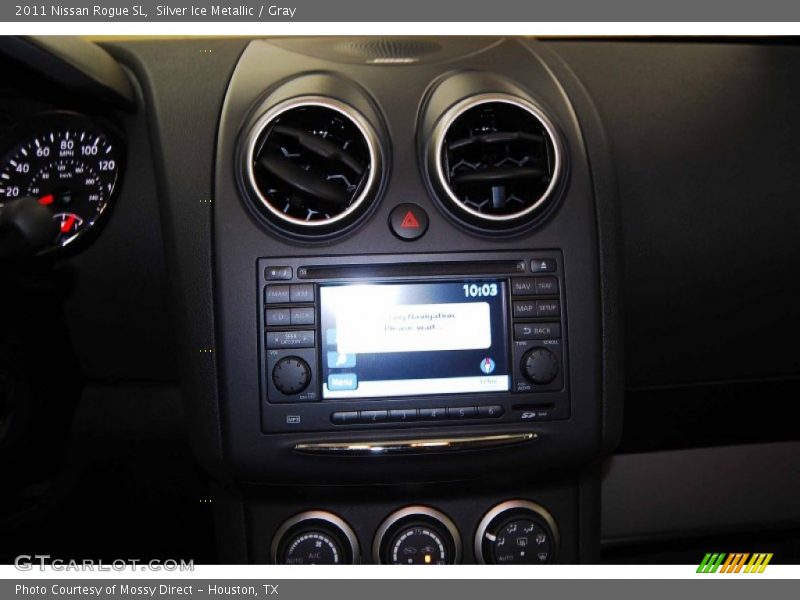 Silver Ice Metallic / Gray 2011 Nissan Rogue SL