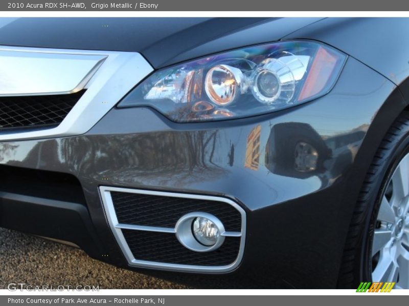 Grigio Metallic / Ebony 2010 Acura RDX SH-AWD