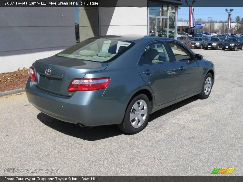 Aloe Green Metallic / Bisque 2007 Toyota Camry LE