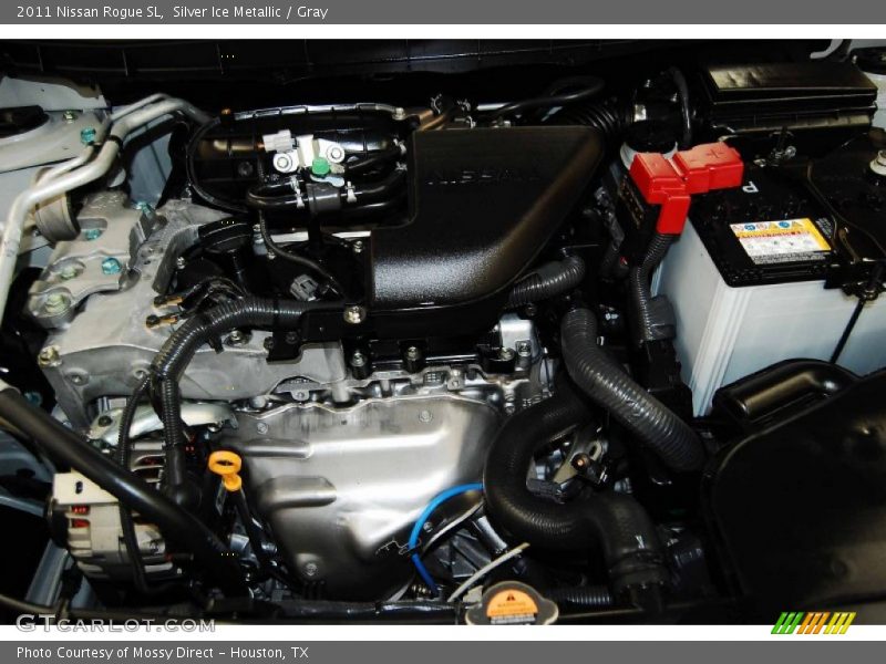 Silver Ice Metallic / Gray 2011 Nissan Rogue SL