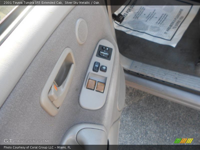 Silver Sky Metallic / Oak 2001 Toyota Tundra SR5 Extended Cab