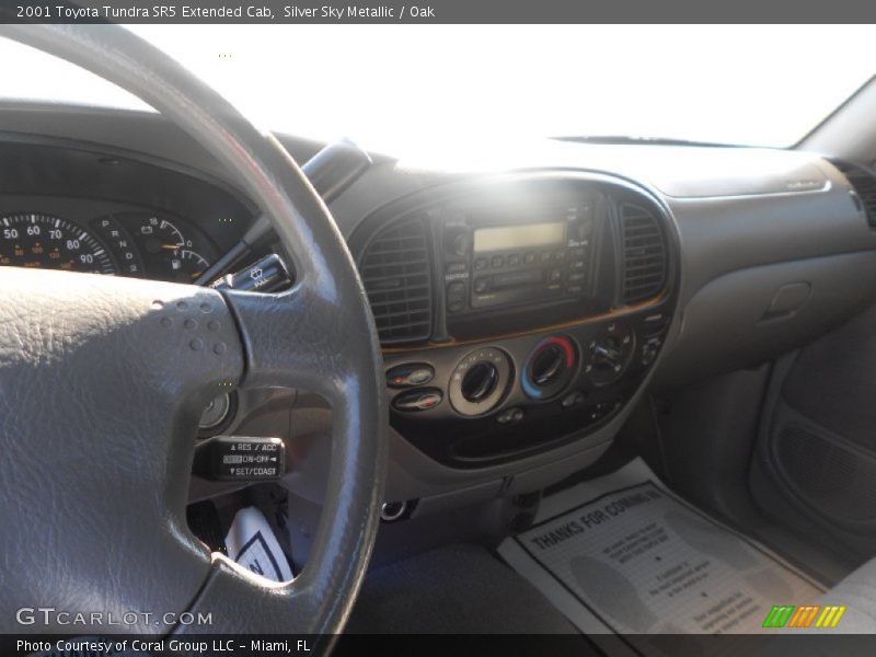 Silver Sky Metallic / Oak 2001 Toyota Tundra SR5 Extended Cab