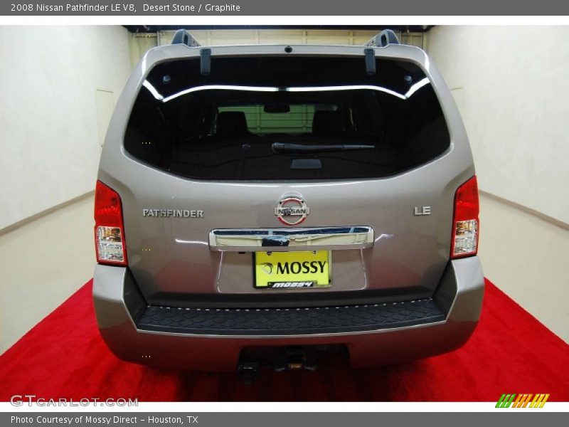 Desert Stone / Graphite 2008 Nissan Pathfinder LE V8