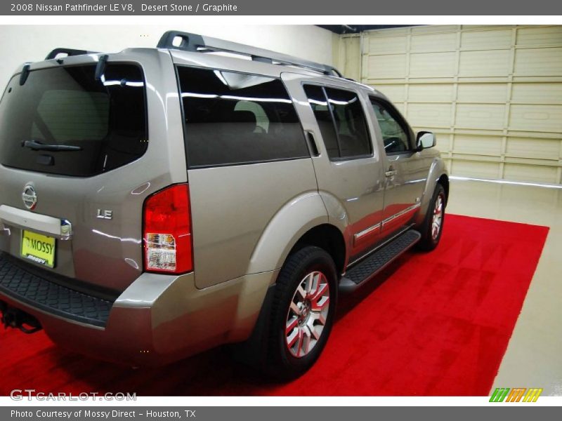 Desert Stone / Graphite 2008 Nissan Pathfinder LE V8