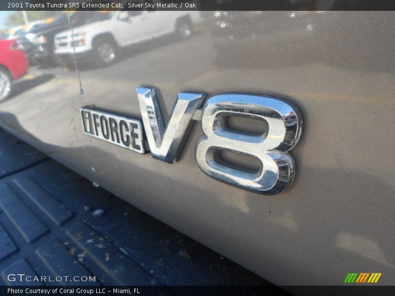 Silver Sky Metallic / Oak 2001 Toyota Tundra SR5 Extended Cab