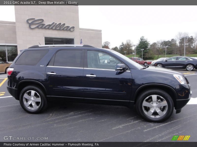 Deep Blue Metallic / Ebony 2011 GMC Acadia SLT