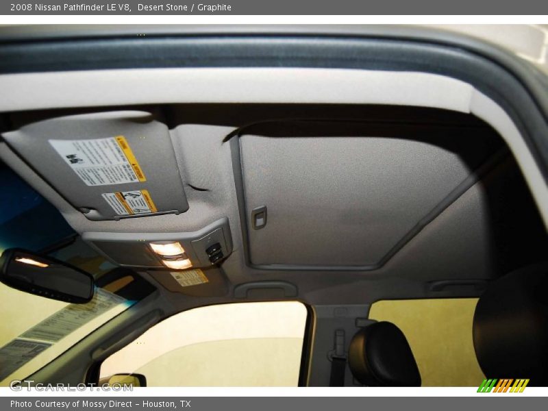 Desert Stone / Graphite 2008 Nissan Pathfinder LE V8