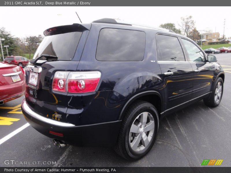Deep Blue Metallic / Ebony 2011 GMC Acadia SLT