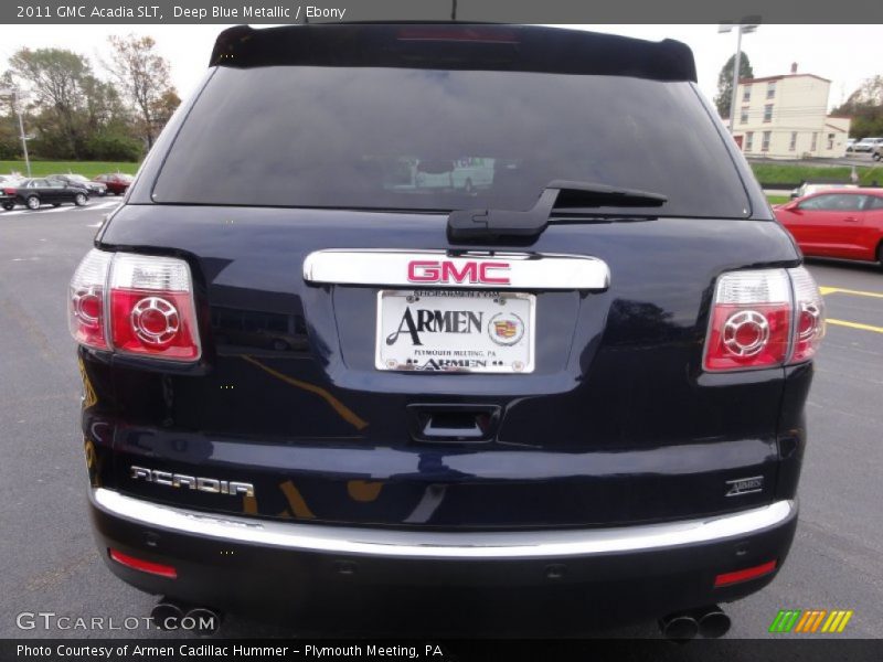 Deep Blue Metallic / Ebony 2011 GMC Acadia SLT