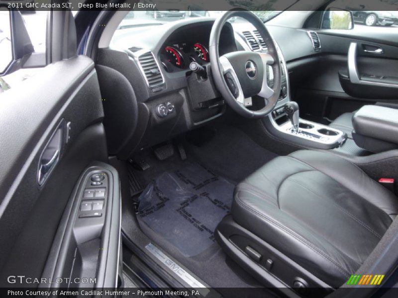 Deep Blue Metallic / Ebony 2011 GMC Acadia SLT