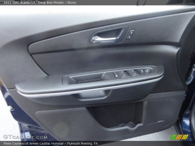 Deep Blue Metallic / Ebony 2011 GMC Acadia SLT