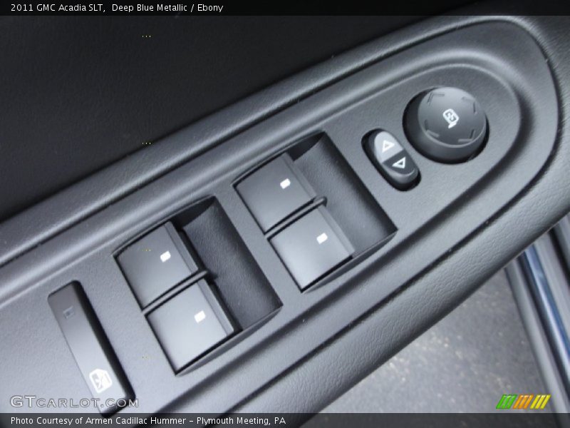 Deep Blue Metallic / Ebony 2011 GMC Acadia SLT