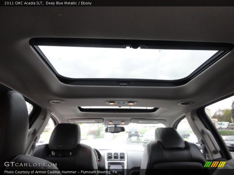 Deep Blue Metallic / Ebony 2011 GMC Acadia SLT