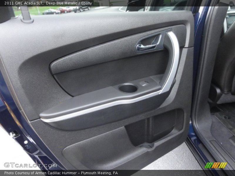 Deep Blue Metallic / Ebony 2011 GMC Acadia SLT