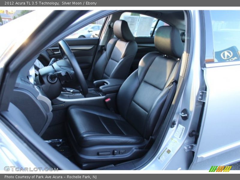 Silver Moon / Ebony 2012 Acura TL 3.5 Technology